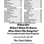 The Complete Grateful Dead Songbook -- The Final Edition